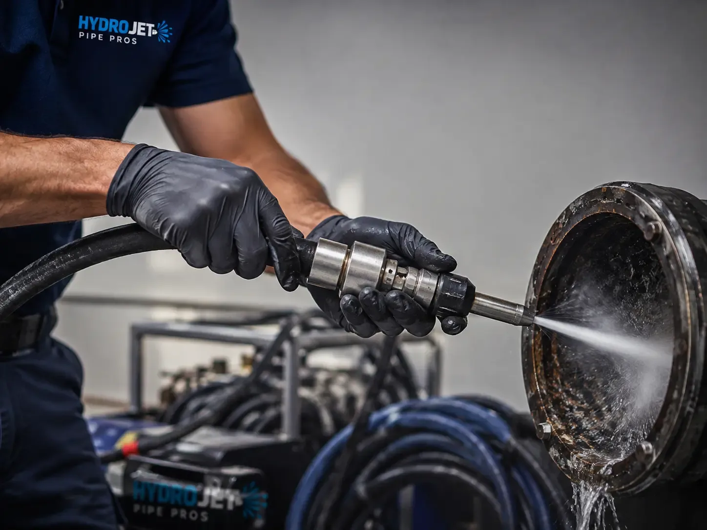 Hydro Jet Pipe Descaling in Raymond, WA